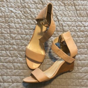 Nine West Nude Wedge